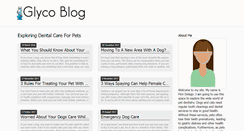 Desktop Screenshot of glycoblog.com